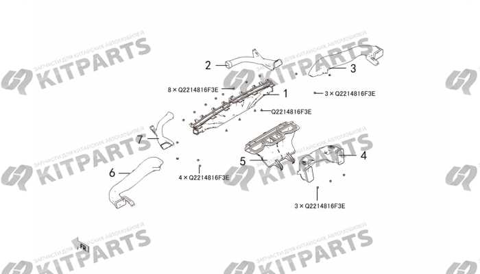 Воздуховоды Haval H9