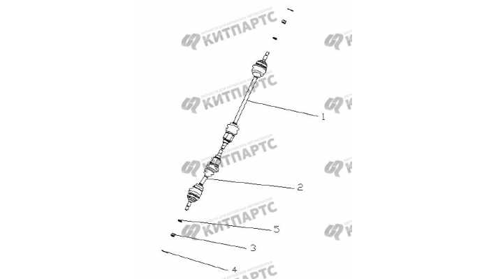 Приводы Geely Otaka (CK)